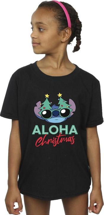 Image du produit Disney - T-shirt LILO AND STITCH CHRISTMAS TREE SHADES - Fille (116)