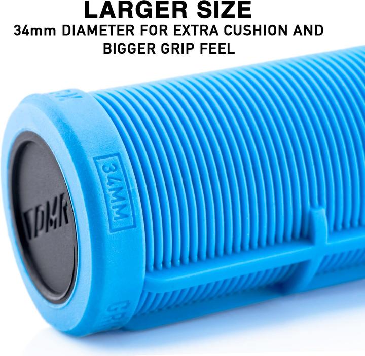 Image du produit DMR Gridlock Griff, Flansch, 140/34mm, blue