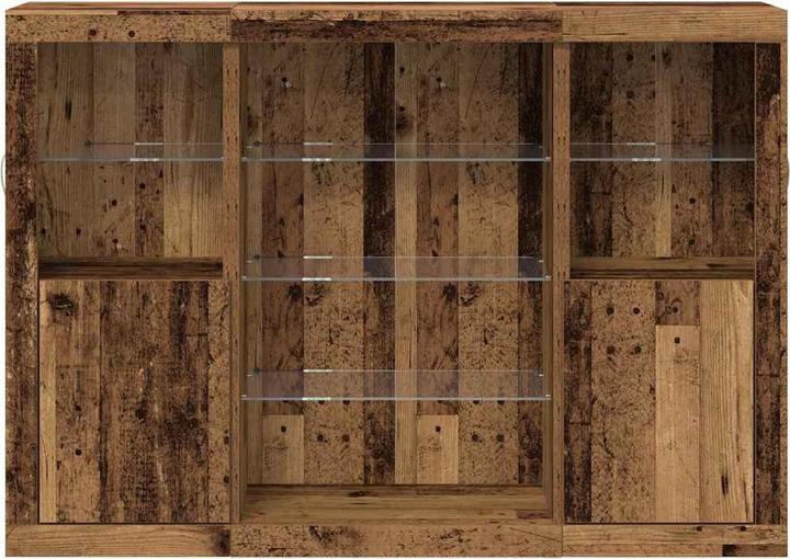 Actual product image vidaXL Modernes Sideboard (142.50 x 37 x 100 cm)