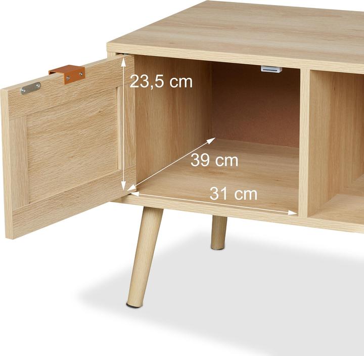Produktbild Relaxdays TV-Lowboard (100 x 40 x 45.50 cm)
