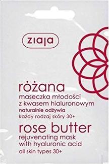 Ziaja Rose Butter 30+ Rose Mask Of Youth From Hyaluronic Acid 7Ml (7 ml)