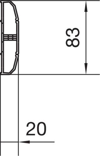 Actual product image Tehalit Flat chain (100 cm)