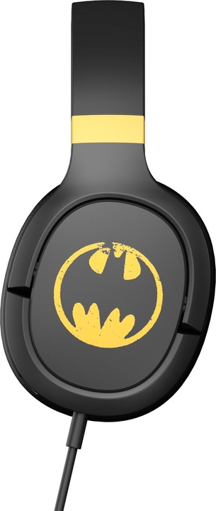 Produktbild OTL Technologies DC Comics DC0885 Kopfhörer & Headset Verkabelt Kopfband Gaming Schwarz, Gelb (Kabelgebunden)