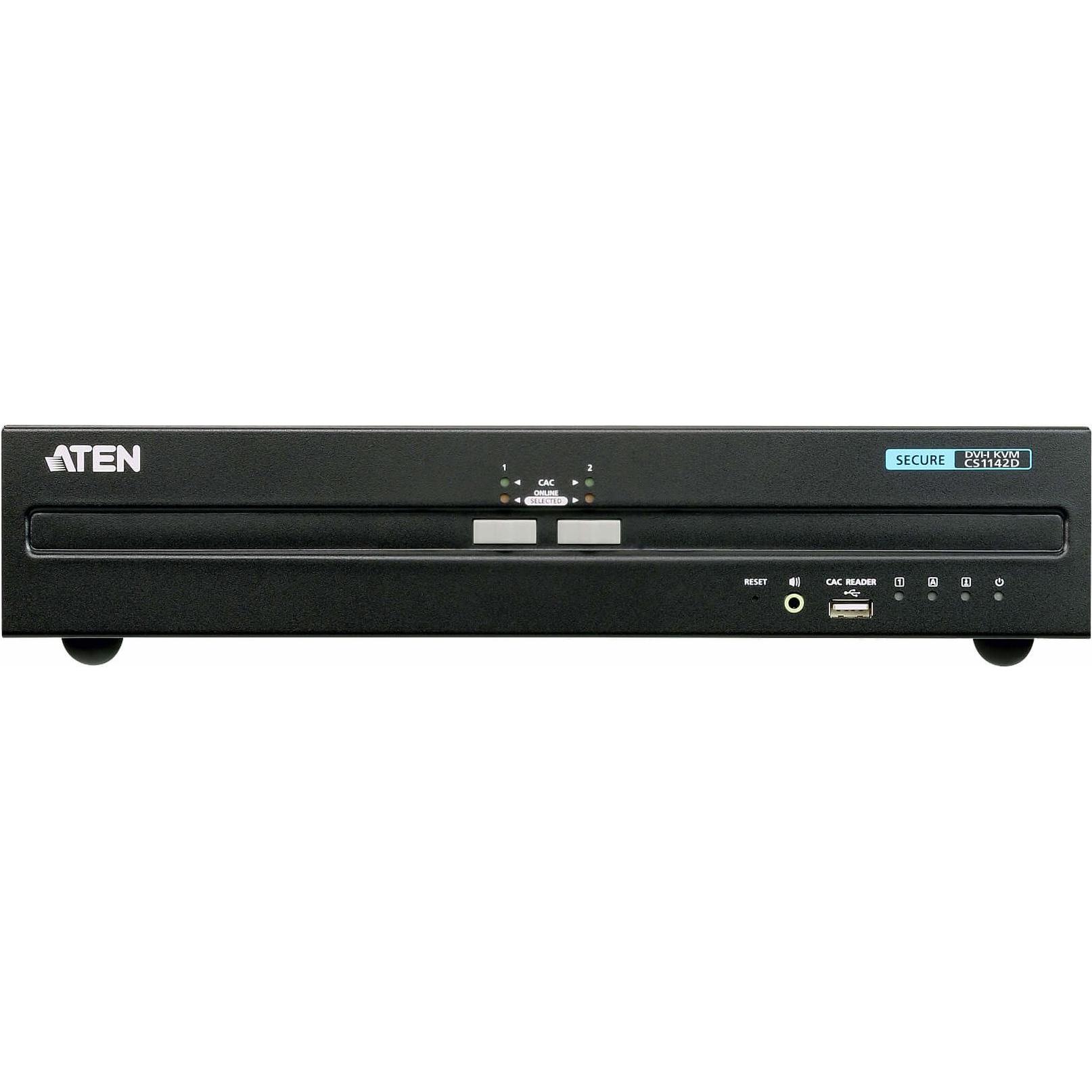 Aten KVM-Switch, DVI, KVM Switch, Schwarz