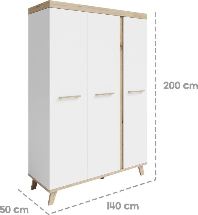 Actual product image Roba Smile (Baby cot, Children's wardrobes, Changing unit)