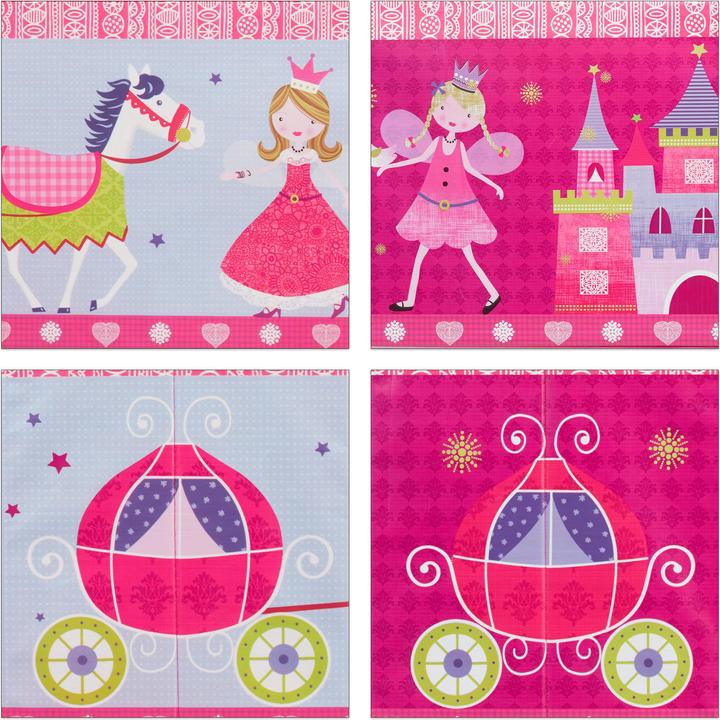 Image du produit Relaxdays Tabouret coffre jouet pouf enfant