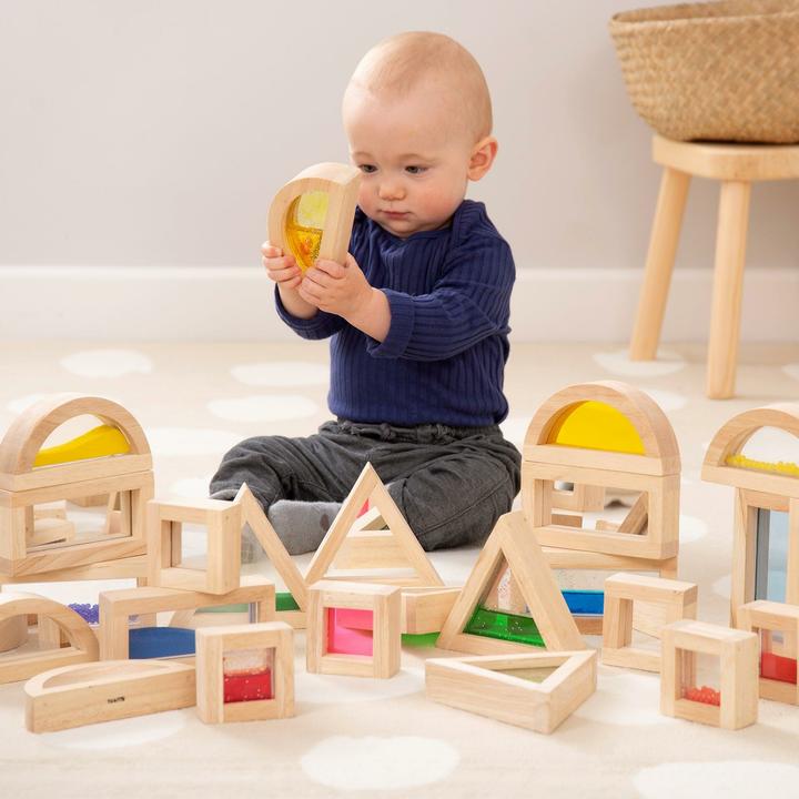 Actual product image TickiT 73376 Large mirror block, 8 pieces