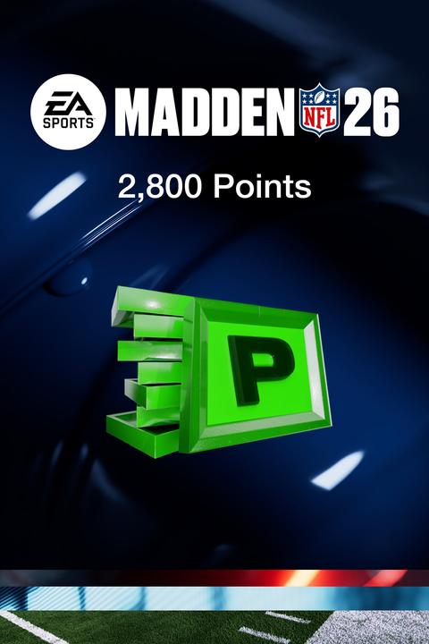 Produktbild Microsoft Xbox Madden NFL 26: 2800 MUT POINTS Download Code