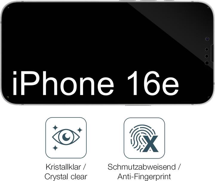 Produktbild Dipos Anti-Shock Displayschutz 9H (1 Stück, Apple iPhone 16e)