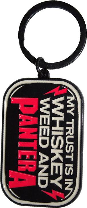 Actual product image Pantera Whiskey Keyring