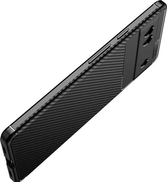 Actual product image Screenguard Google Pixel 6a Cover Carbon Design TPU Case (Google Pixel 6a)