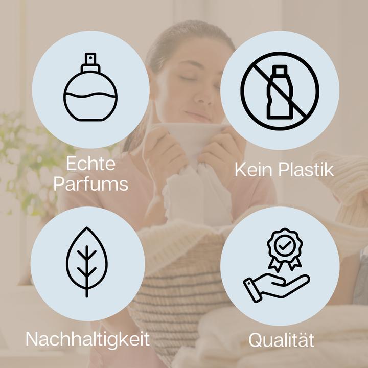 Immagine prodotto scentme bottled luck - all-in-one Universalwaschmittel mit Wäscheparfüm (14 Cicli di lavaggio, Lavare i baccelli)