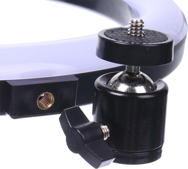 Productafbeelding Studioking LED Vlog Set SK-K190 met Ringlamp en Microfoonhouder (Ringlicht)