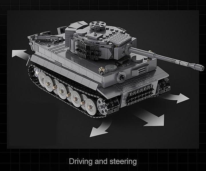 Image du produit Cada Panzer Tiger 1:35 2,4GHz Bricks