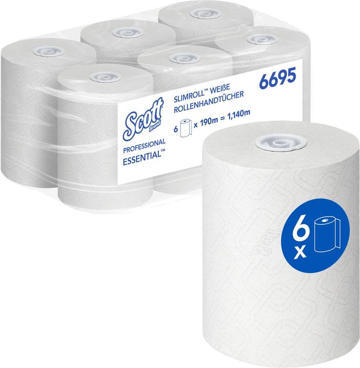 Kimberly-Clark Handtuchrolle EssentialT 19,8 cm x 190 m (B x (1 x)