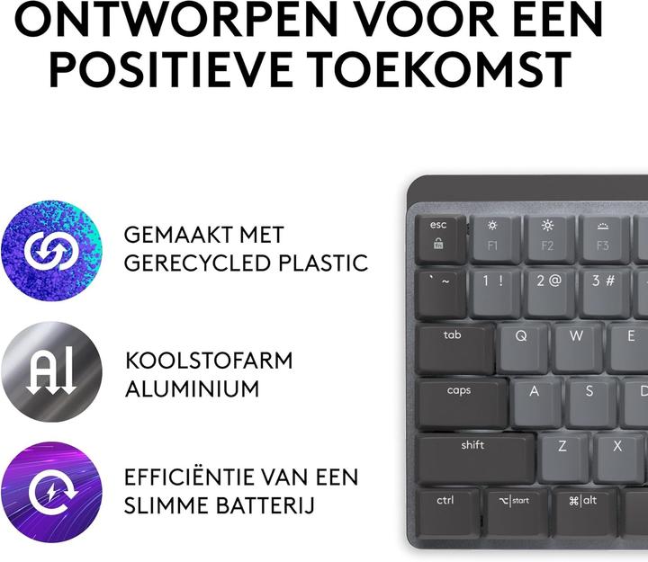 Actual product image Logitech MX Mechanical (English-international, Wireless)