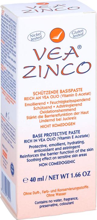 Produktbild VEA Schützende Paste mit Zinkoxid Paste (Körpercreme, 40 ml)
