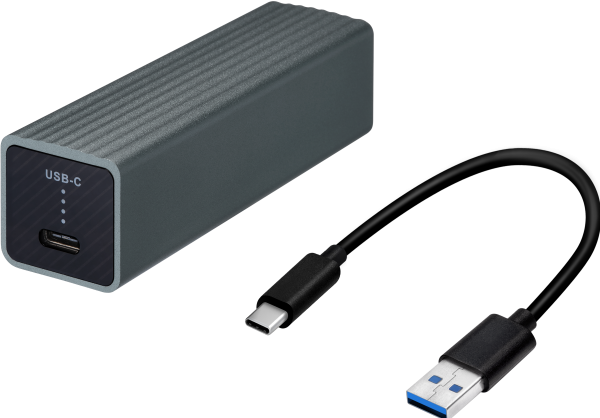 Produktbild QNAP USB 3.2 Gen 1 auf 5GbE Adapter (USB-C)