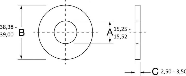 Produktbild PB Fastener unterlegscheibe M4 (M4)