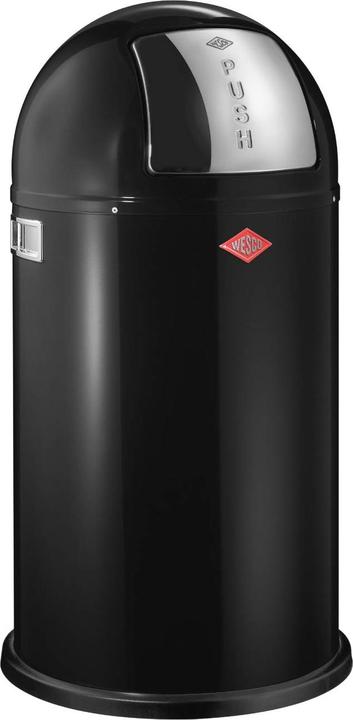Wesco 175 831 Pushboy 50L Zwart (50 l)