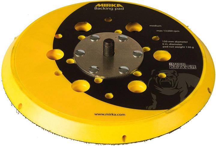 Actual product image Mirka 8292605011 Abranet 516 inch Grip 48L Medium sanding disc, 150 mm (MEDIUM)