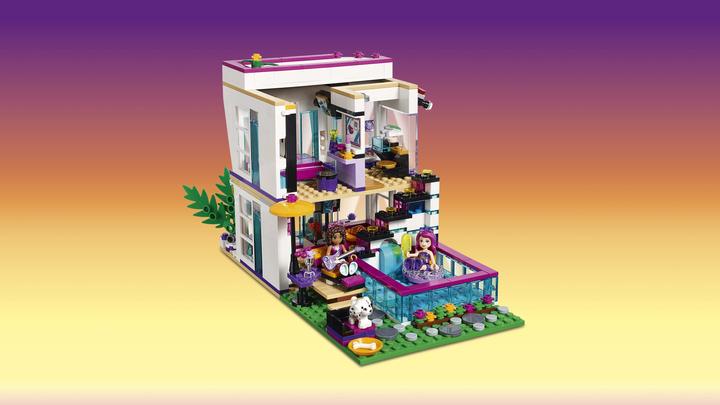 Produktbild LEGO Livis Popstar-Villa (41135, LEGO Friends)