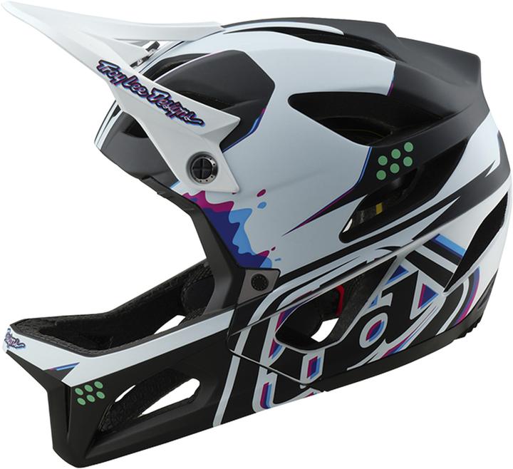 Produktbild Troy Lee Designs Stage MIPS Helm, Trooper, white, XL/XXL | 60-63cm (60 - 63 cm)