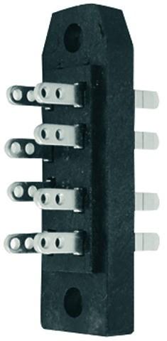 Actual product image Telegärtner Connector according to DIN 41 622 Contact arrangement asymmetrical Female connector B 8 a 4