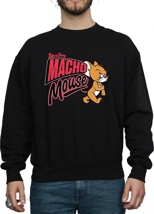 Actual product image Tom & Jerry Mens Macho Mouse Sweatshirt (M)