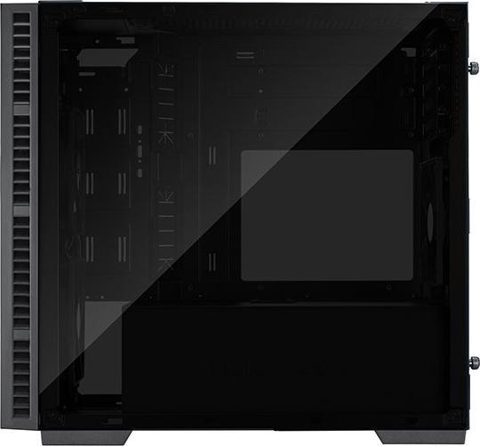 Produktbild Silverstone Tower SST-RL08BR-RGB schw./rot (Mini-DTX, Mini-ITX)