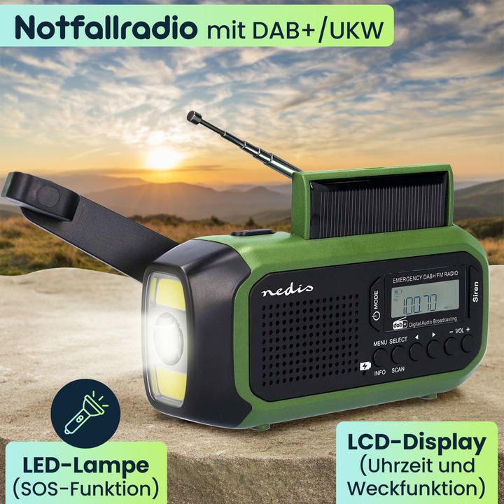 Productafbeelding Nedis Noodradio (DAB+, FM)