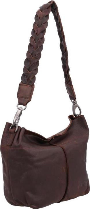 Produktbild DSTRCT Medium Schoudertas Dames - Leer - Preston Park - Bruin