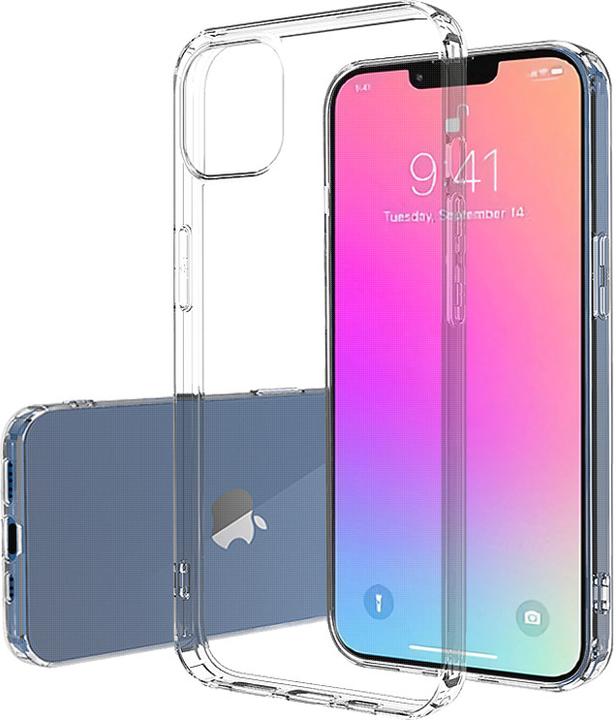 Actual product image Insmat 650-1913 mobile phone case (6.1") Cover Transparent (Apple iPhone 13)