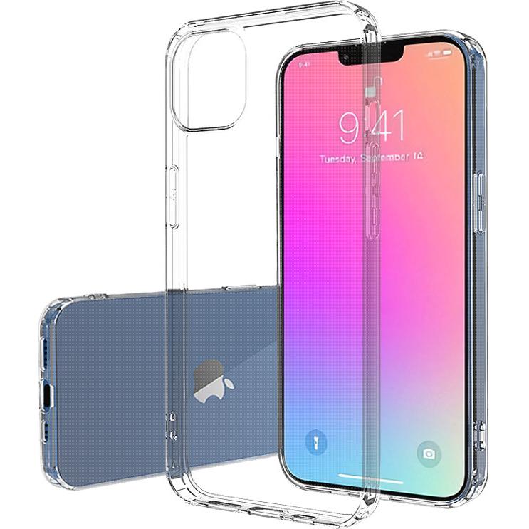 Insmat 650-1913 mobile phone case (6.1") Cover Transparent (Apple iPhone 13), Smartphone Hülle, Transparent