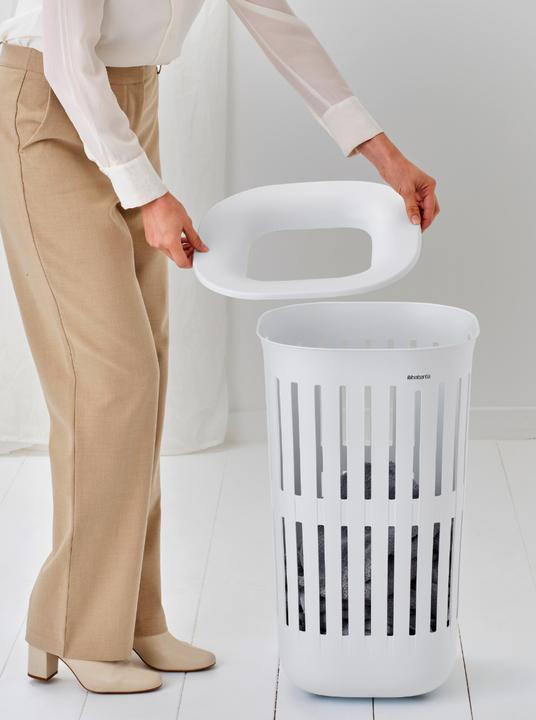 Actual product image Brabantia Wäschekorb Collect-It 2 x 55 l, Weiss (55 l)