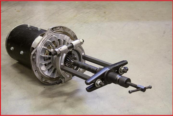 Actual product image KS Tools Hydraulic puller set, 2- and 3-arm, 22 pcs.