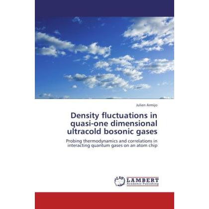 Density fluctuations in quasi-one dimensional ultracold bosonic gases, Fachbücher von Julien Armijo