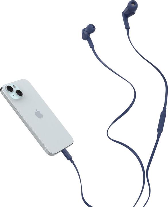 Image du produit Belkin Câble pour casque Rockstar In Ear, USB-C, bleu G3H0002hqBLV2 (pas de réduction du bruit, Filaire)