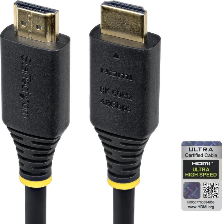 Immagine prodotto StarTech 3m (10ft) HDMI 2.1 Cable, 8K, Certified (3 m)