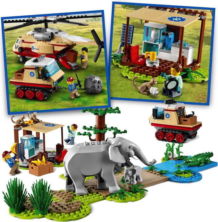 Actual product image LEGO City 60302 Wildlife Rescue Operation (60302, LEGO City)