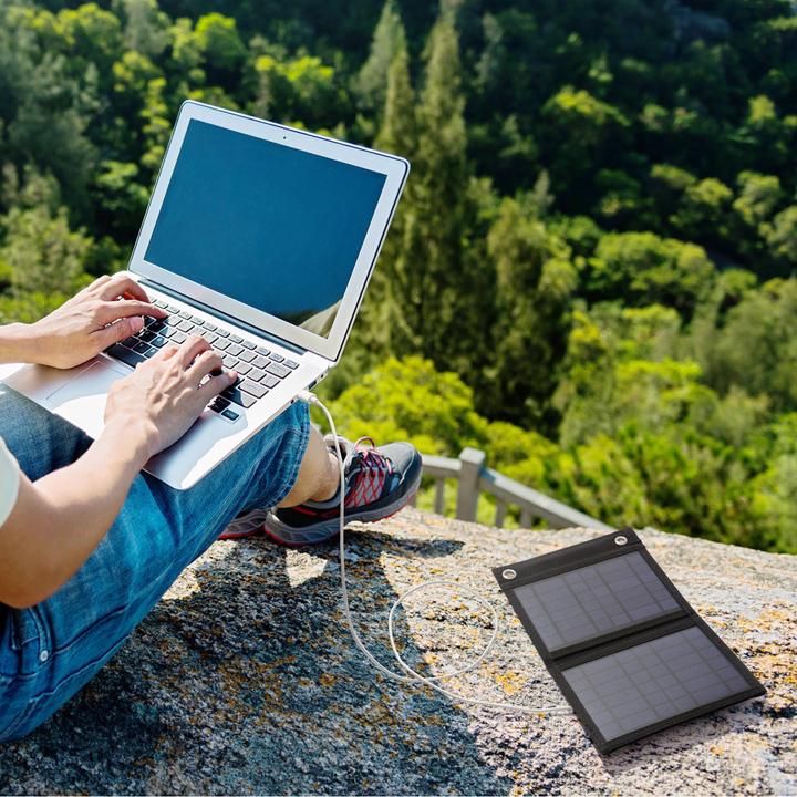 Produktbild Felixx Solar Ladegeräte Handy 5W sw (5 W, 0.13 kg)