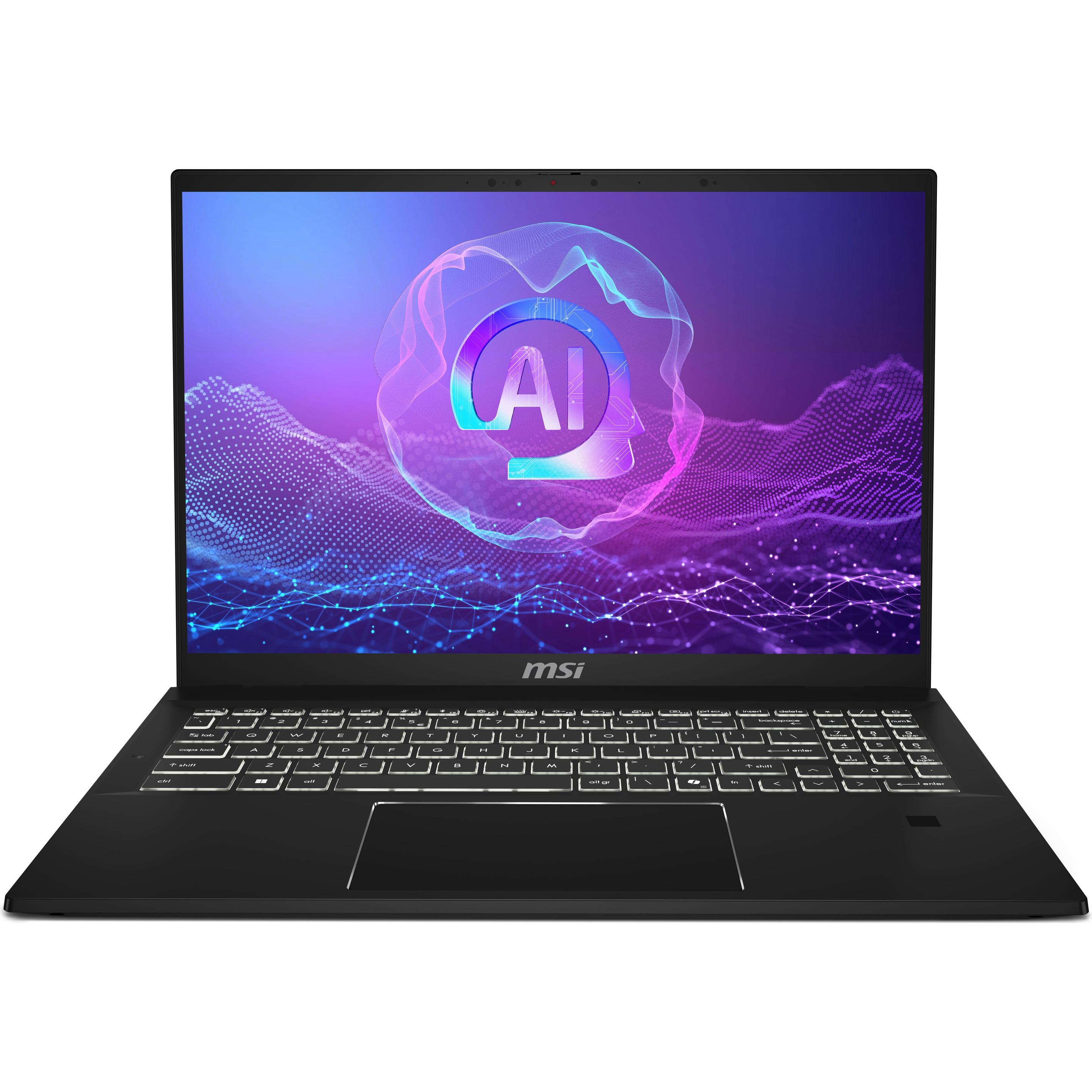 MSI Summit A16 AI+ A3HMTG-035 R9 32 W11H (16", AMD Ryzen AI 9 365, 32 GB, 1000 GB, DE), Notebook, Schwarz