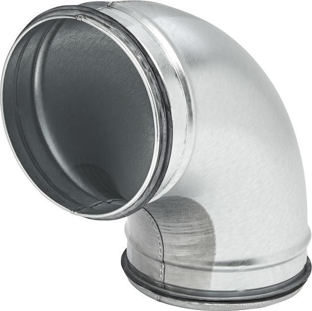 Image du produit Coude 90° acier galvanisé bleu