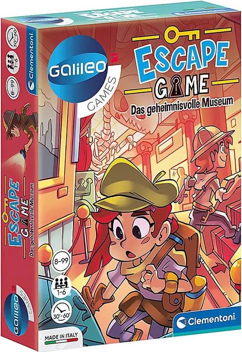 Actual product image Clementoni Galileo Escape The Mysterious Museum (German, 1 - 6 Players)