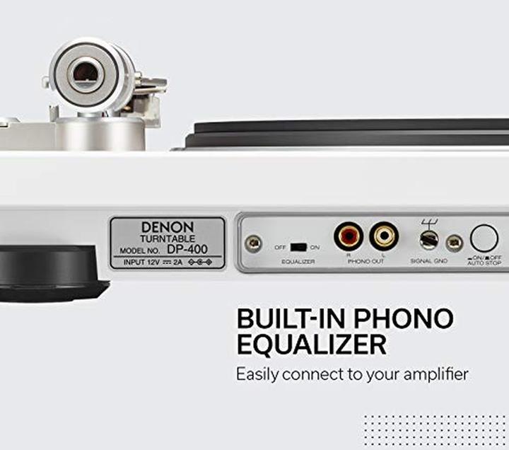 Actual product image Denon DP-400 (Semi-automatic)