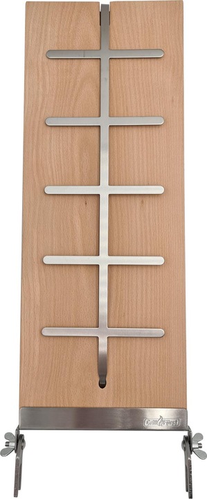 Actual product image Grillfürst Flame salmon board beech 190mm clamp variant IDD