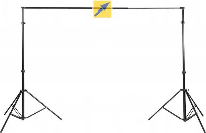 Actual product image Walimex Telescope XXL background system, 1.9-4.65m (465 cm, 400 cm)