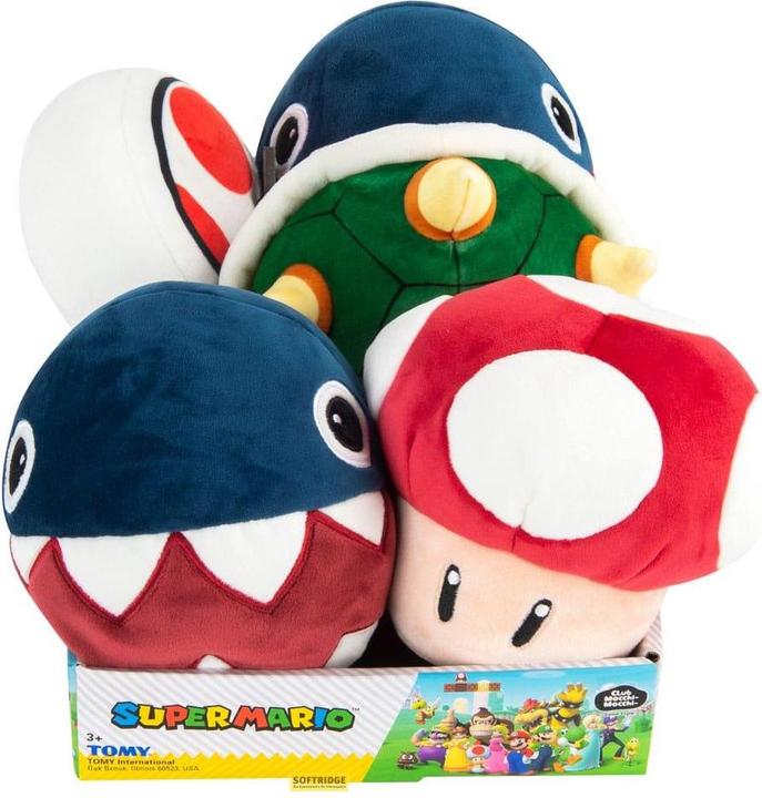 SUPER MARIO - PELUCHE DE LA CARAPACE DE BOWSER - CLUB MOCCHI-MOCCHI