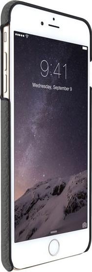 Actual product image Just Mobile Quattro Back leather clip for iPhone 6 Plus, iPhone 6s Plus, grey (Apple iPhone 6s Plus, Apple iPhone 6 Plus)