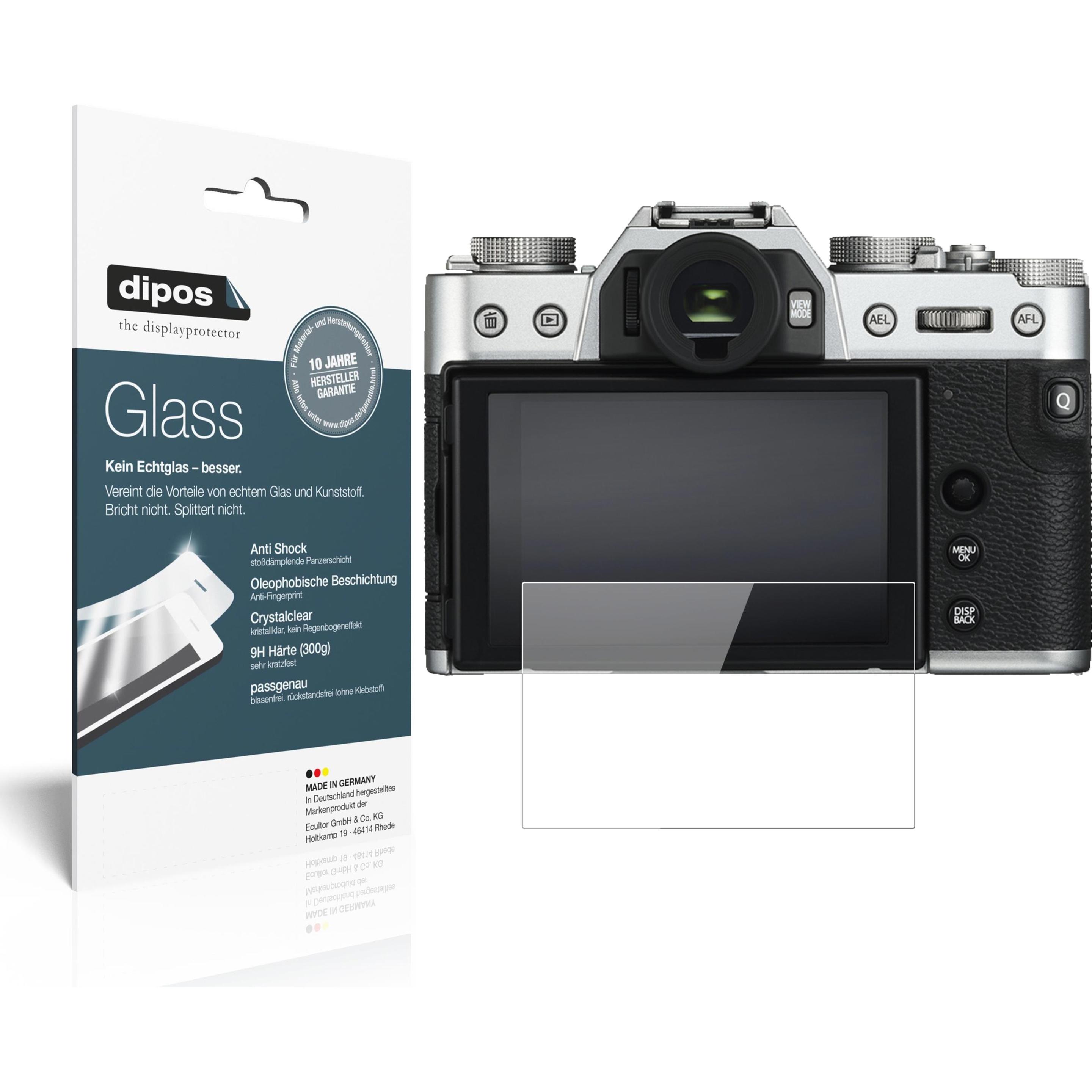 Dipos Displayschutz Anti-Shock (Displayschutz, Fujifilm X-T30), Kameraschutz, Transparent